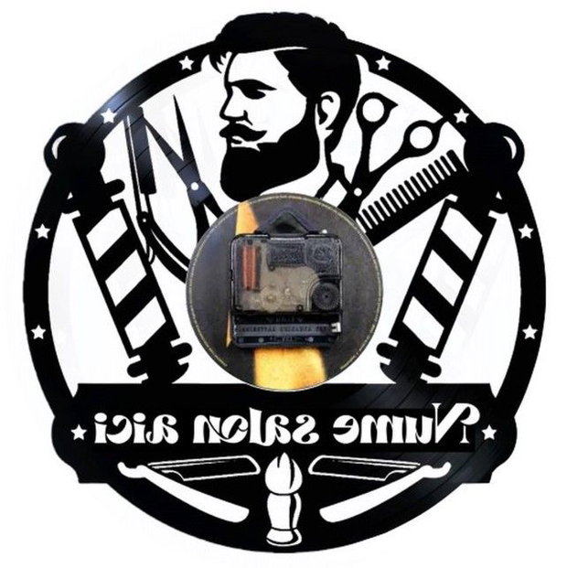 BARBERSHOP- ceas de perete
