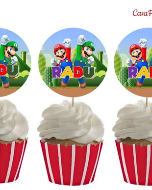 Toppere Super Mario personalizate