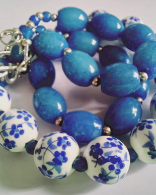 Blue - Jad  si Ceramica Flori