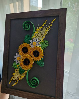 Tablou din quilling