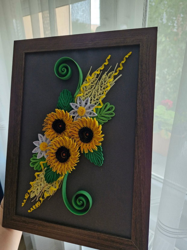 Tablou din quilling