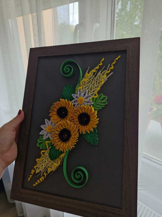 Tablou din quilling