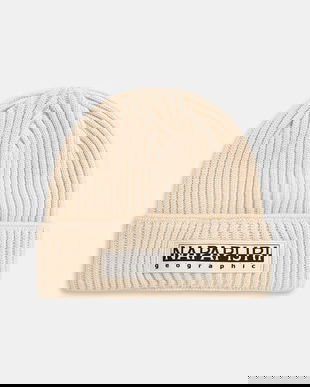 Napapijri căciulă F-Vispa culoarea bej, NP0A4HXMN1J1