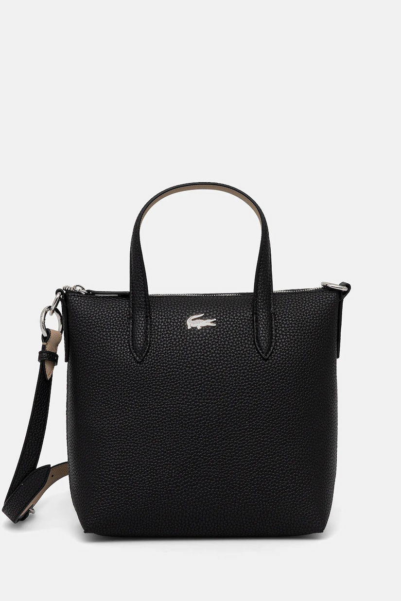 Lacoste poșetă culoarea negru, NF5126AA