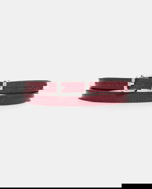 United Colors of Benetton curea culoarea bordo, 63VHDL01C