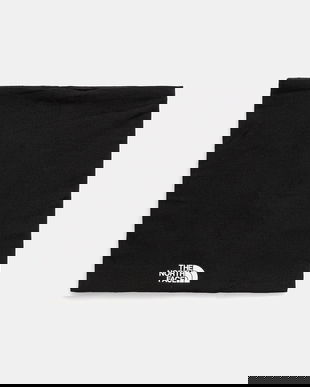 The North Face fular împletit culoarea negru, cu imprimeu, NF0A88JNJK31