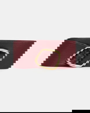 United Colors of Benetton curea culoarea roșu, 668YDL01F