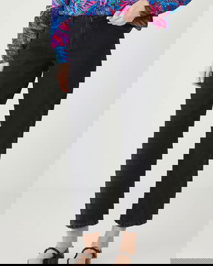 Medicine blugi din bumbac culoarea negru