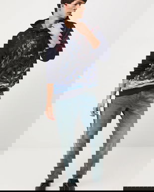 Medicine hanorac de bumbac cu glugă