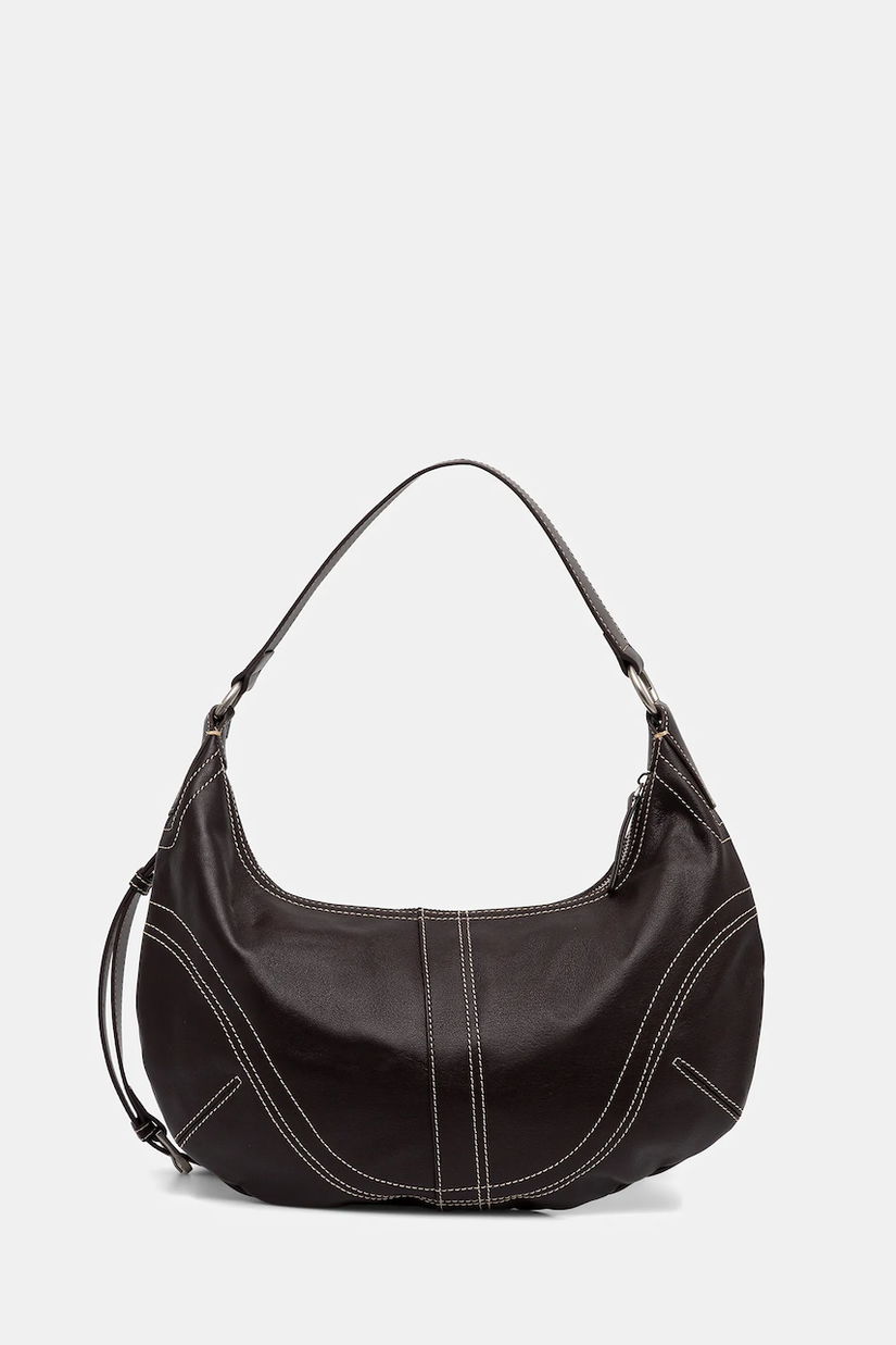Answear.LAB poseta de piele culoarea maro