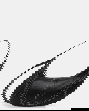 Answear.LAB poseta de piele culoarea negru