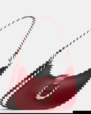 Answear.LAB poseta de piele culoarea rosu