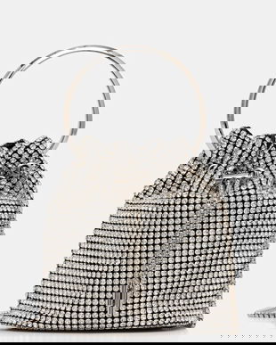 Answear.LAB poseta culoarea argintiu