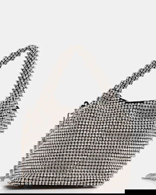 Answear.LAB poseta culoarea argintiu