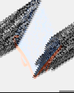 Answear.LAB esarfa de matase culoarea albastru marin, modelator