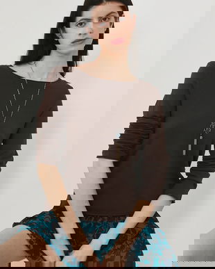 Medicine pulover culoarea maro