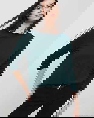 Medicine pulover culoarea verde