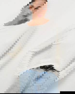 Medicine pulover culoarea bej