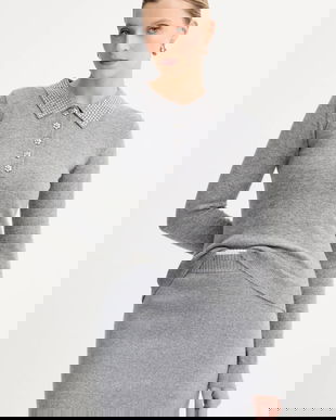 Fracomina pulover de lână culoarea gri, light, FR25WT7005K53201