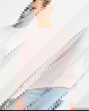 BOSS Orange pulover din amestec de lână culoarea roz, light, 50548927