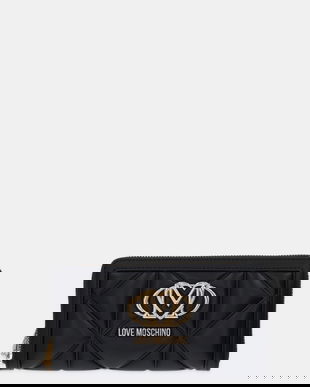 Love Moschino portofel culoarea negru, JC5644PP0NLC0000