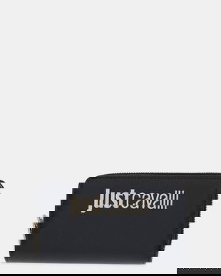 Just Cavalli portofel culoarea negru, 79RA5PB4 ZS766