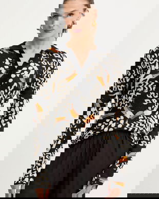 Farm Rio pulover culoarea negru, 351831