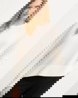 Joseph Ribkoff pulover de cașmir culoarea bej, 253980