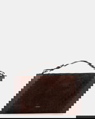 Coccinelle poșetă de piele ELINOR culoarea maro, E1.TL6.12.01.01