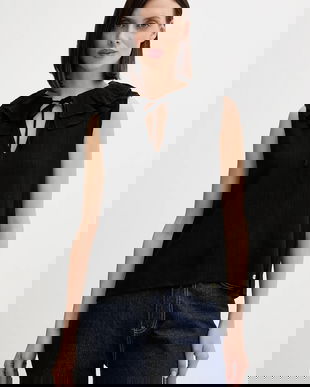 Pedro del Hierro top culoarea negru, uni, 4532376