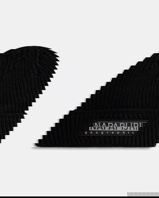 Napapijri căciulă F-Vispa culoarea negru, NP0A4HXM0411