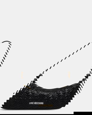 Love Moschino poșetă culoarea negru, JC4142PP0NLA0000