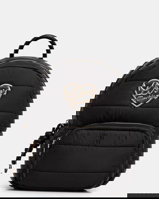 Love Moschino rucsac culoarea negru, mic, JC4353PP0NKY100A