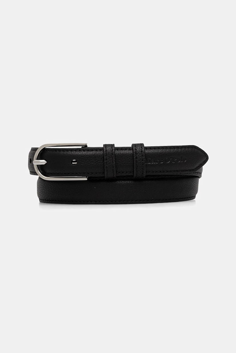 Marc O'Polo curea de piele culoarea negru, 50817739503138