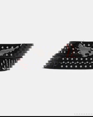 ZADIG&VOLTAIRE curea de piele culoarea negru, LWBT01345