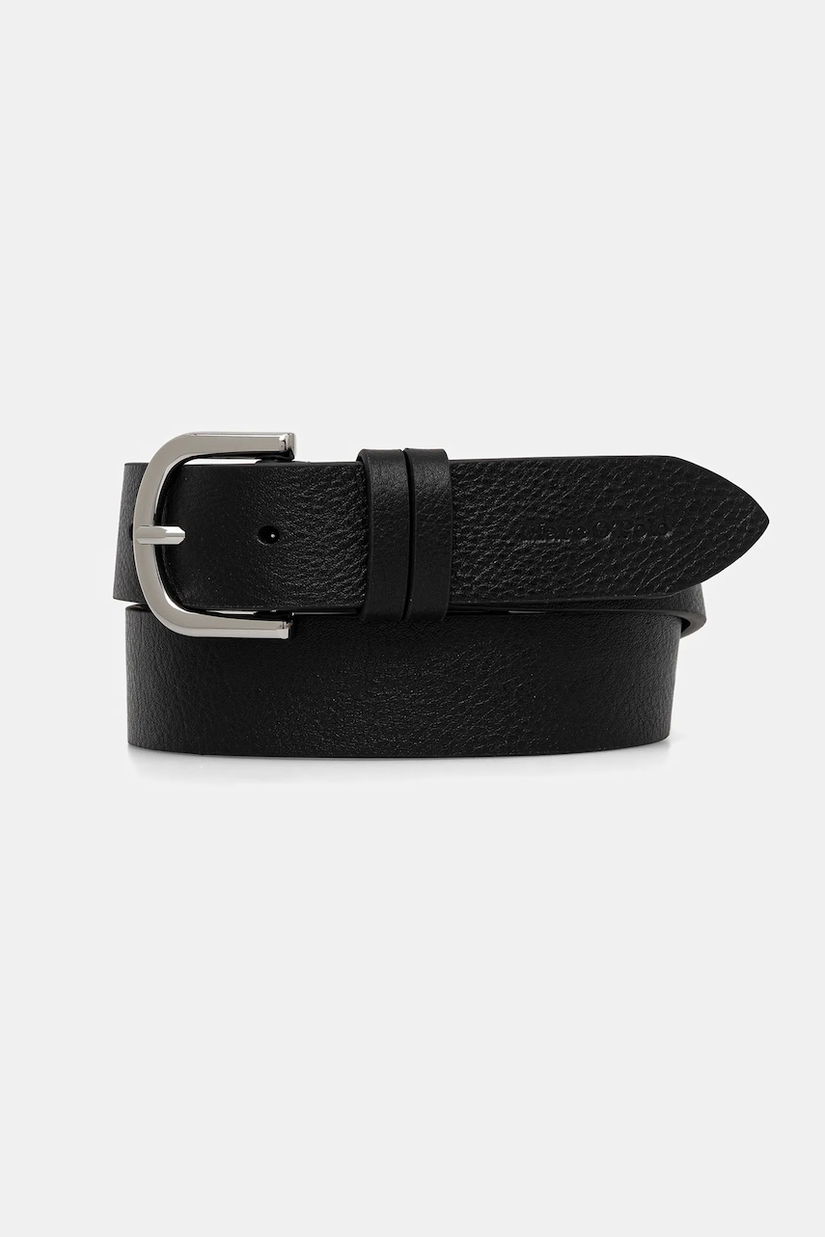 Marc O'Polo curea de piele culoarea negru, 50817739502133