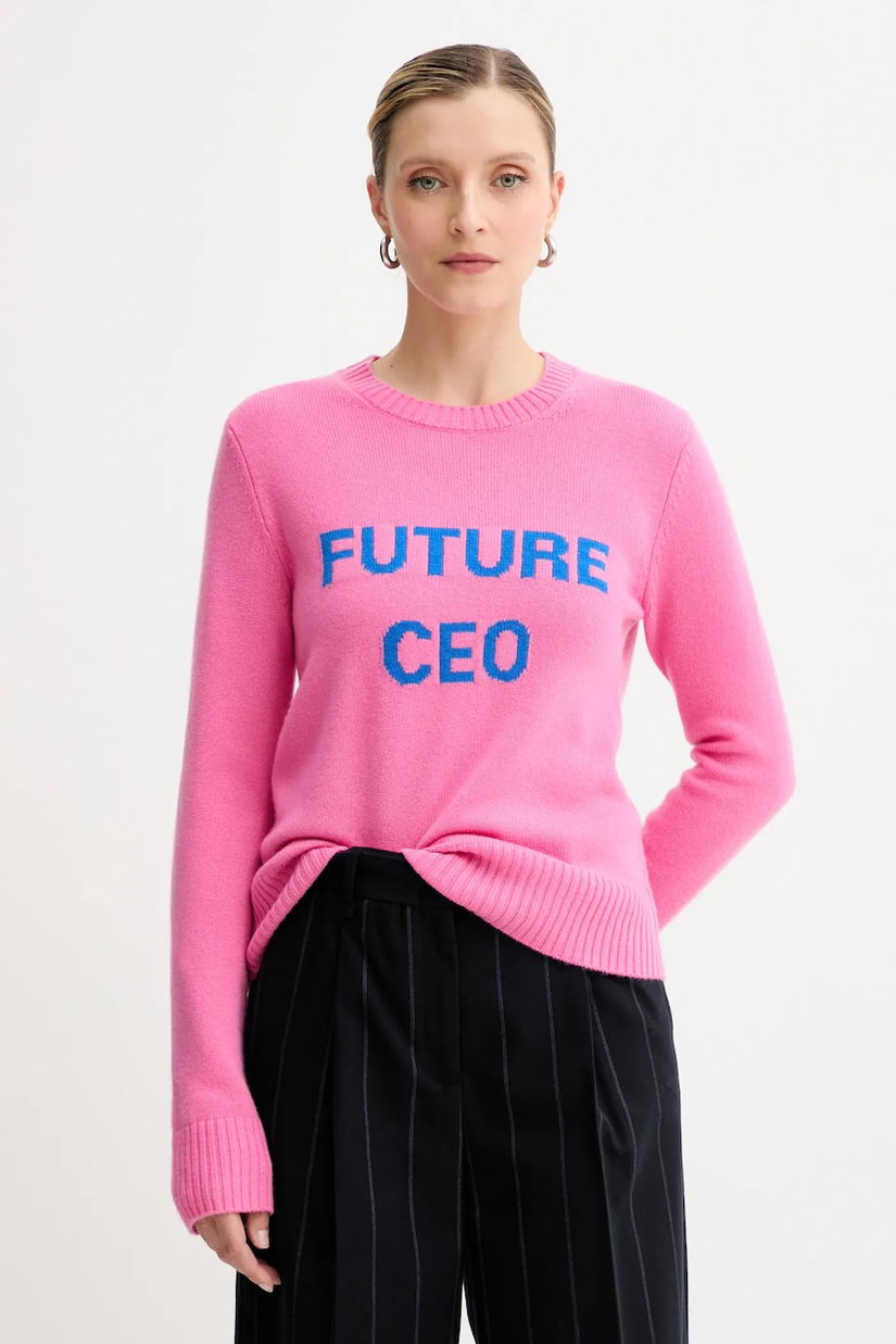 MAX&Co. pulover de lână culoarea roz, light, 2528366032200