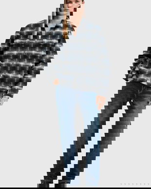 AllSaints blugi din bumbac REID M025EB