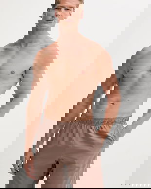 adidas Performance pantaloni scurți de baie Essentials culoarea maro, JX8758