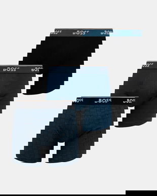 BOSS boxeri 3-pack culoarea negru, 50531685
