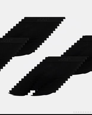 BOSS boxeri 3-pack culoarea negru, 50544263