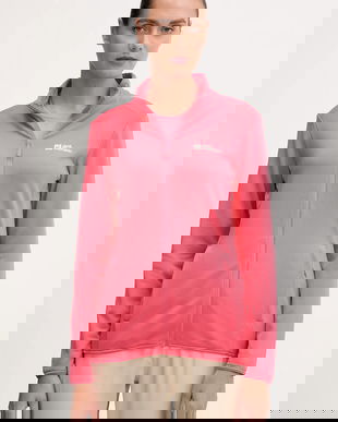 Jack Wolfskin hanorac Kolbenberg culoarea roz, uni, A63965