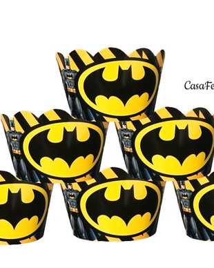 Învelitori brioșe Batman