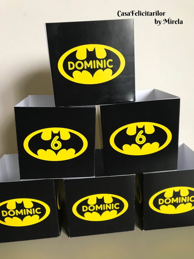 Toppere Batman personalizate