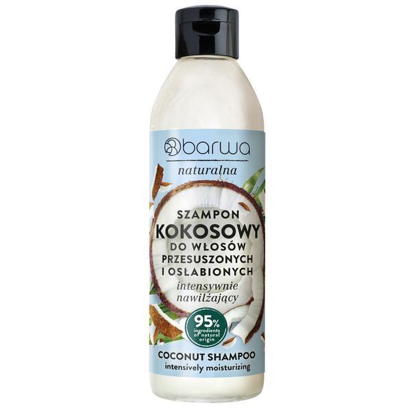 Sampon Natural cu nuca de cocos, Barwa Cosmetics, 300 ml
