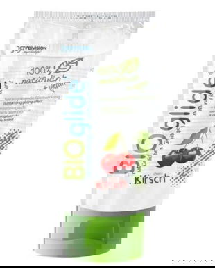 Lubrifiant vegan pe baza de apa cu aroma de cirese Bioglide 80 ml