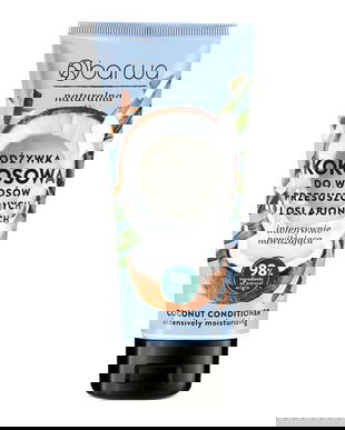 Balsam de par Natural cu nuca de cocos, Barwa Cosmetics, 200 ml