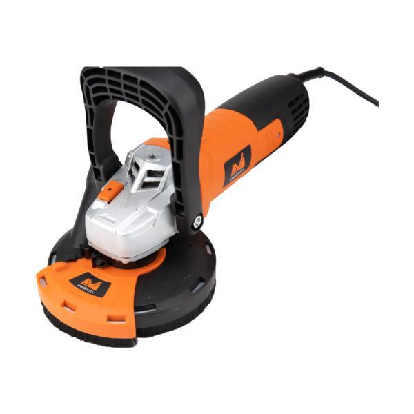 Mașină de Șlefuit Beton EvoTools CGM 1400W &ndash; Turatie variabilă 2800&ndash;10000 rpm, Disc 125mm, Conectare la aspirator