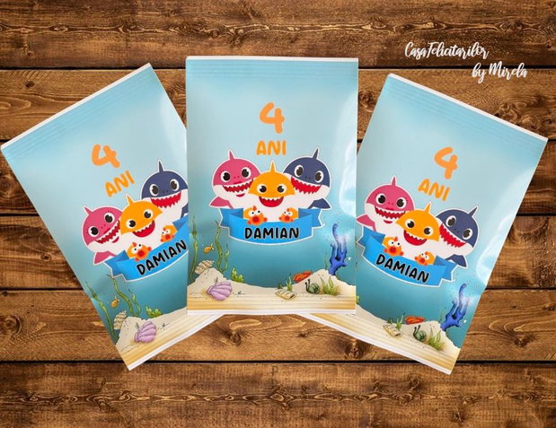 Paie decorate Baby shark