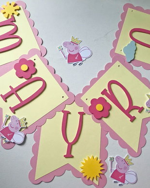 Ghirlanda Peppa pig